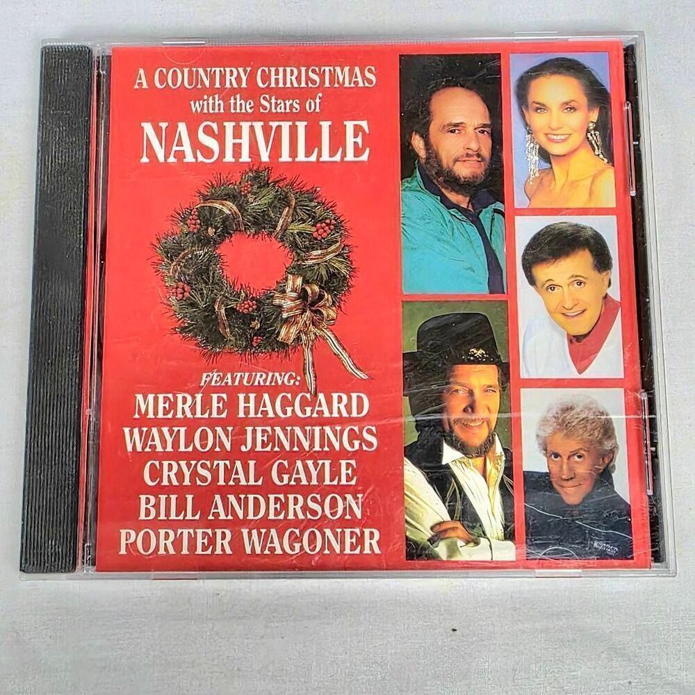 Country Christmas Stars of Nashville CD Haggard Jennings